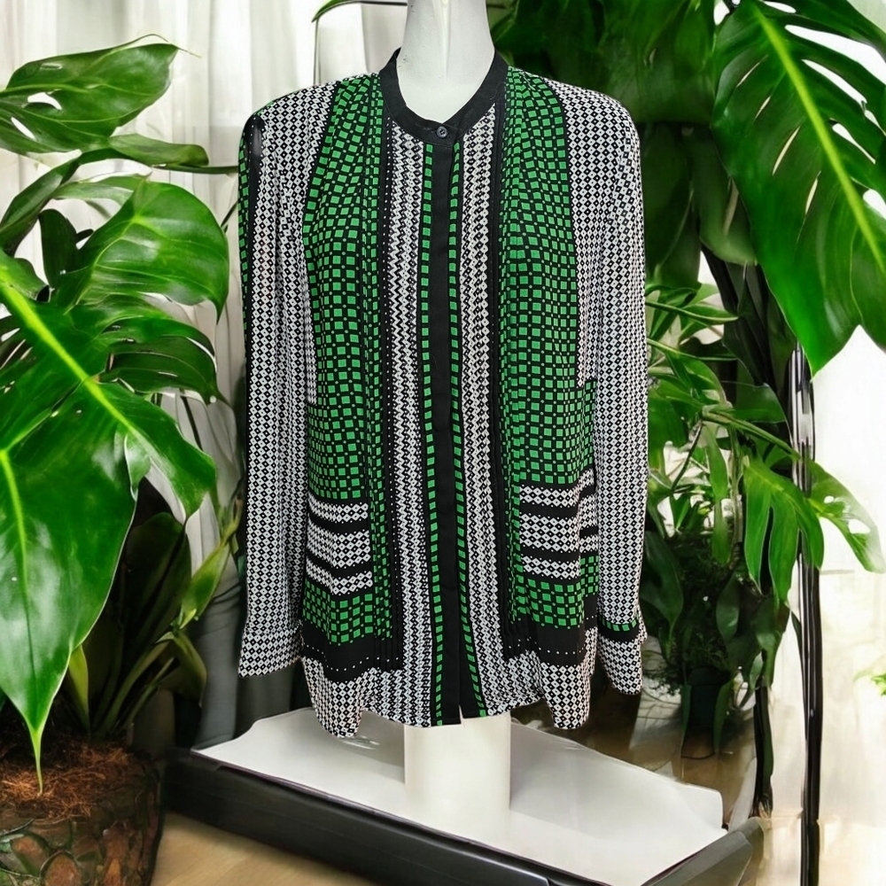 Calvin Klein Flowing Blouse, lined, medium